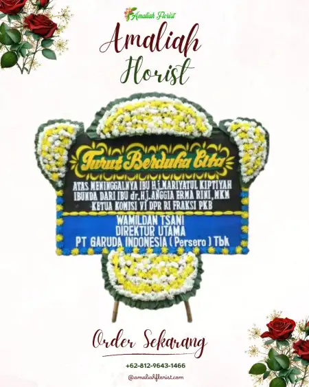 Papan Bunga Duka Woromarto